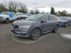 Salvage cars for sale from Copart Portland, OR: 2020 Acura MDX Advance