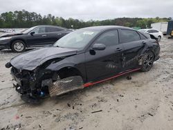 Salvage cars for sale at Ellenwood, GA auction: 2022 Hyundai Elantra N