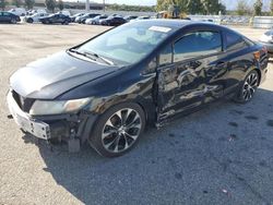 Salvage cars for sale at Rancho Cucamonga, CA auction: 2013 Honda Civic SI