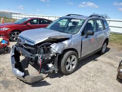 Salvage cars for sale from Copart Mcfarland, WI: 2016 Subaru Forester 2