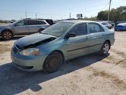 Salvage cars for sale at Oklahoma City, OK auction: 2007 Toyota Corolla CE