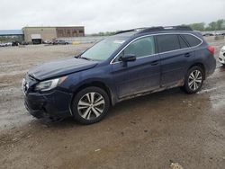 Salvage cars for sale at Kansas City, KS auction: 2018 Subaru Outback 2.5I Limited