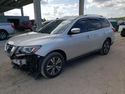 Salvage cars for sale from Copart West Palm Beach, FL: 2017 Nissan Pathfinder S