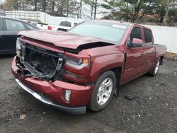 Vehiculos salvage en venta de Copart New Britain, CT: 2016 Chevrolet Silverado K1500 LT