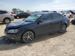 Salvage cars for sale at Haslet, TX auction: 2015 Volkswagen Jetta SE