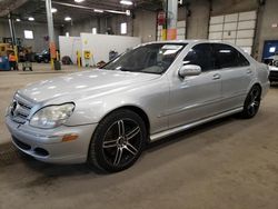 Salvage cars for sale at Blaine, MN auction: 2004 Mercedes-Benz S 500 4matic