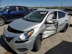 Salvage cars for sale from Copart Tucson, AZ: 2018 Nissan Versa S