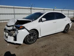Salvage cars for sale at Bakersfield, CA auction: 2015 Toyota Corolla L