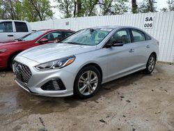 Salvage cars for sale at Bridgeton, MO auction: 2019 Hyundai Sonata Limited