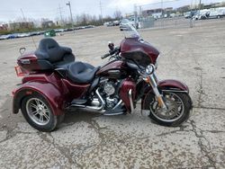 Salvage motorcycles for sale at Columbus, OH auction: 2014 Harley-Davidson Flhtcutg TRI Glide Ultra
