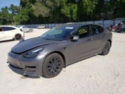 Salvage cars for sale from Copart Ocala, FL: 2022 Tesla Model 3