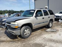 Salvage cars for sale from Copart Apopka, FL: 2002 Chevrolet Tahoe C1500