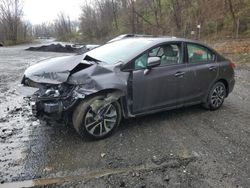 Salvage cars for sale from Copart Marlboro, NY: 2014 Honda Civic EX