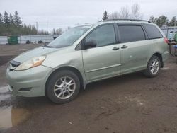 Salvage cars for sale from Copart Ontario Auction, ON: 2006 Toyota Sienna CE