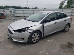 Salvage cars for sale at Dunn, NC auction: 2016 Ford Focus S