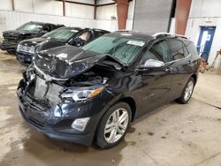 Salvage cars for sale from Copart Lansing, MI: 2020 Chevrolet Equinox Premier