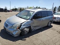 Salvage cars for sale at Denver, CO auction: 2010 Honda Odyssey EXL