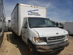 Salvage Trucks with No Bids Yet For Sale at auction: 2000 Ford Econoline E350 Super Duty Cutaway Van