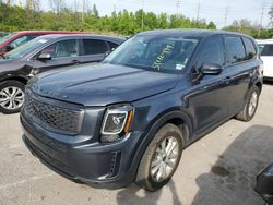 Salvage cars for sale at Bridgeton, MO auction: 2020 KIA Telluride LX