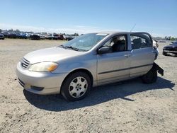 Salvage cars for sale at Sacramento, CA auction: 2003 Toyota Corolla CE