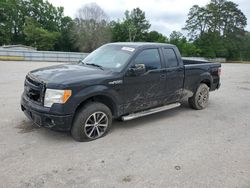 Salvage trucks for sale at Greenwell Springs, LA auction: 2014 Ford F150 Super Cab