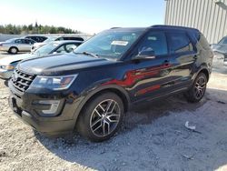 Salvage cars for sale at Franklin, WI auction: 2017 Ford Explorer Sport