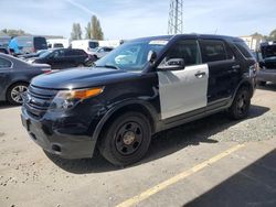 Ford Explorer salvage cars for sale: 2015 Ford Explorer Police Interceptor