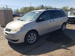 Toyota salvage cars for sale: 2004 Toyota Sienna CE