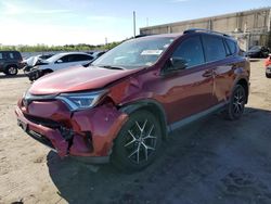 Salvage cars for sale at Fredericksburg, VA auction: 2018 Toyota Rav4 SE