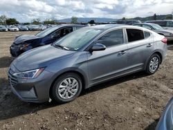 Salvage cars for sale at San Martin, CA auction: 2019 Hyundai Elantra SE