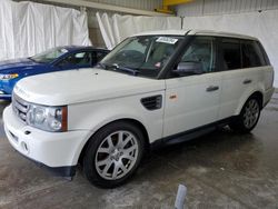 Salvage cars for sale from Copart Walton, KY: 2007 Land Rover Range Rover Sport HSE