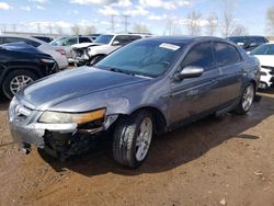 Salvage cars for sale from Copart Elgin, IL: 2008 Acura TL