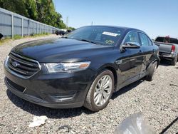 Salvage cars for sale at Riverview, FL auction: 2013 Ford Taurus Limited