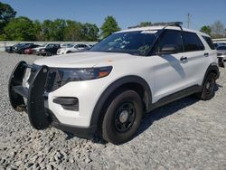 Salvage cars for sale at Dunn, NC auction: 2022 Ford Explorer Police Interceptor