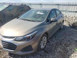 Salvage cars for sale at Earlington, KY auction: 2019 Chevrolet Cruze LT