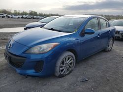 Salvage cars for sale at Cahokia Heights, IL auction: 2012 Mazda 3 I