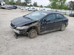 Honda salvage cars for sale: 2013 Honda Civic LX