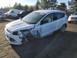 Salvage cars for sale at Denver, CO auction: 2014 Ford Escape SE