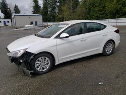 Salvage cars for sale at Arlington, WA auction: 2019 Hyundai Elantra SE