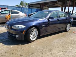 Salvage cars for sale from Copart Riverview, FL: 2012 BMW 535 I