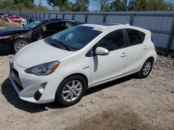 Salvage cars for sale from Copart Riverview, FL: 2016 Toyota Prius C