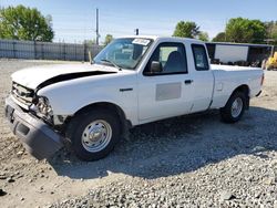 Salvage cars for sale at Mebane, NC auction: 2002 Ford Ranger Super Cab