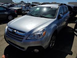 Salvage cars for sale at Martinez, CA auction: 2013 Subaru Outback 2.5I Premium