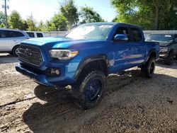 Salvage cars for sale from Copart Midway, FL: 2017 Toyota Tacoma Double Cab