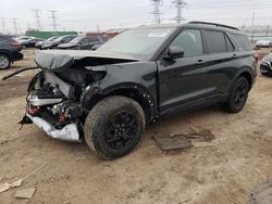 Salvage cars for sale from Copart Elgin, IL: 2021 Ford Explorer Timberline