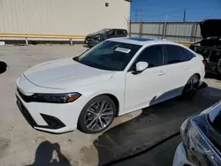 Salvage cars for sale at Haslet, TX auction: 2024 Honda Civic Touring