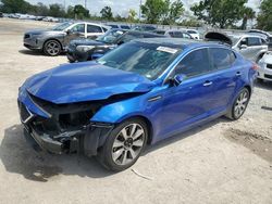 Salvage cars for sale at Riverview, FL auction: 2012 KIA Optima SX