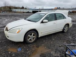 Honda Accord EX salvage cars for sale: 2003 Honda Accord EX