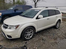 Salvage cars for sale from Copart Cicero, IN: 2013 Dodge Journey Crew