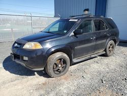 Salvage cars for sale from Copart Elmsdale, NS: 2005 Acura MDX Touring